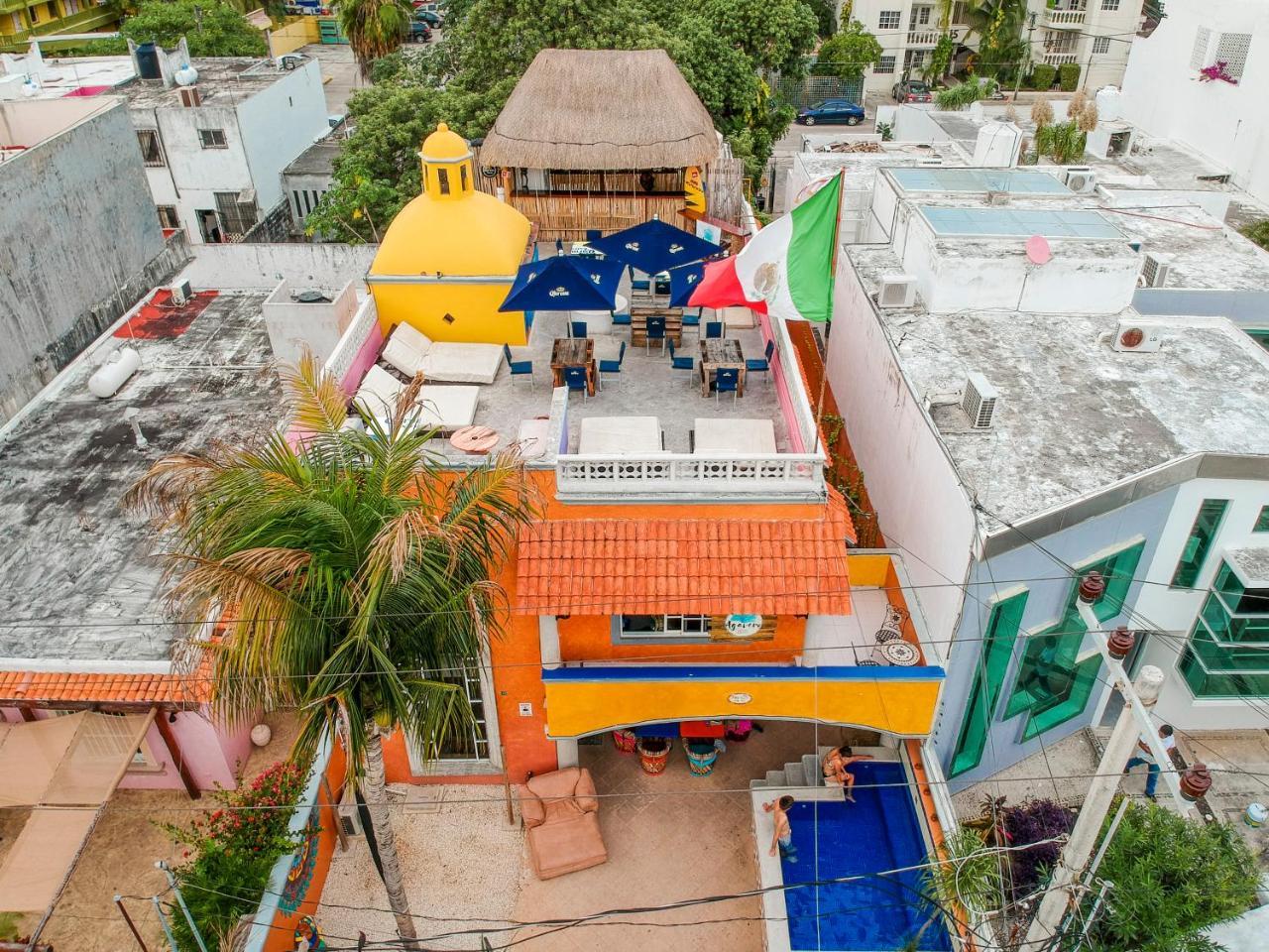 Agavero Hostel Cancún Exteriör bild